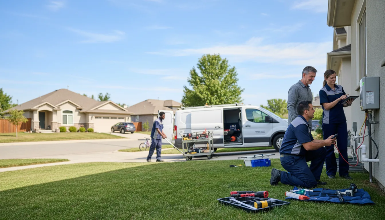 Tankless water heater service in Glasston, ND